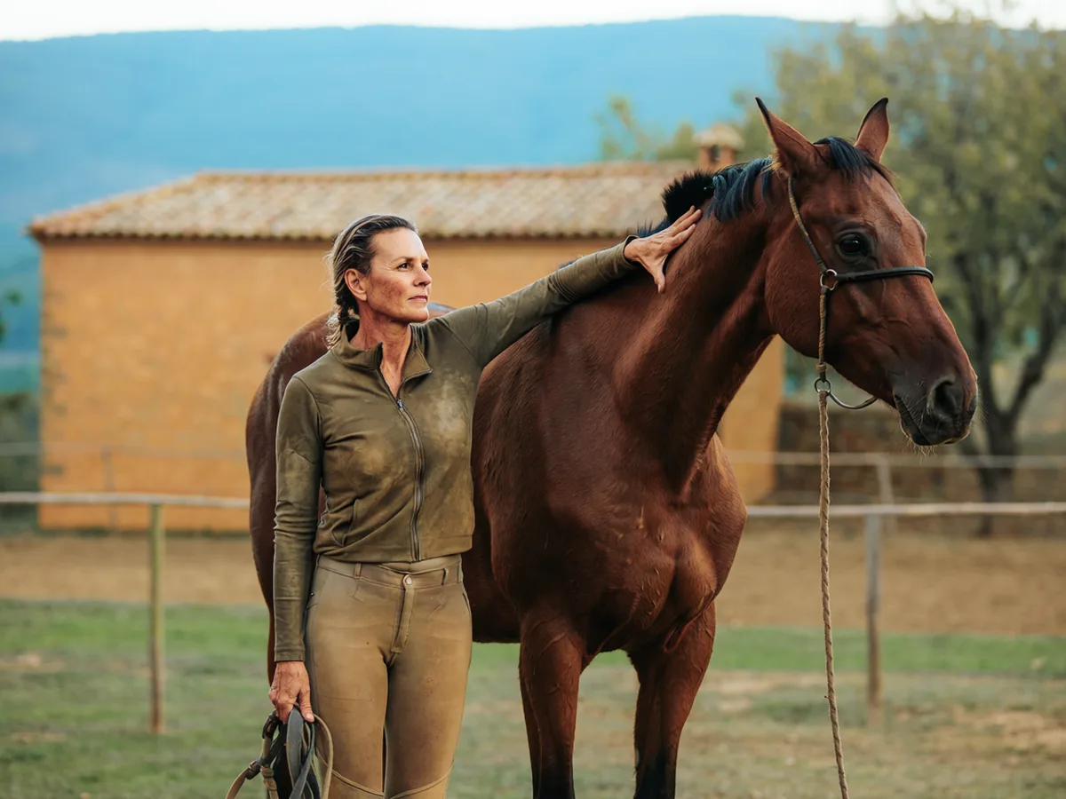 Cours d'équitation à Menglon, Drôme