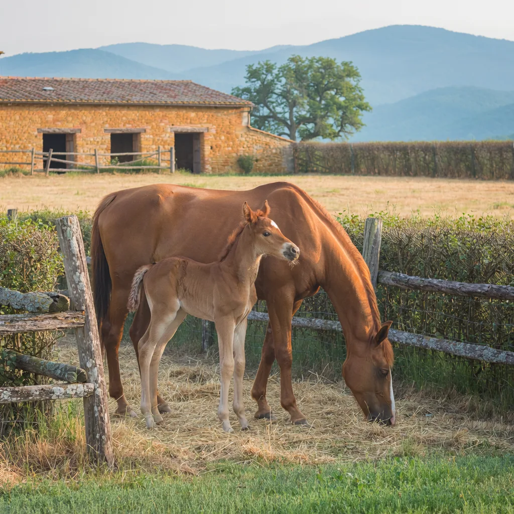 Élevage de chevaux, Cavaliers Voconces, Menglon